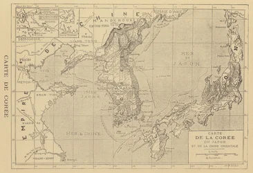Mapa de Corea